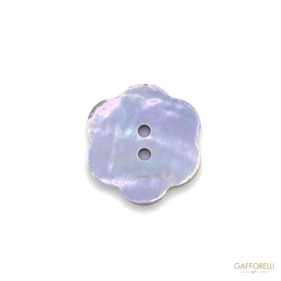 2 Holes Mother of Pearl Akoya Buttons 840 - Gafforelli Srl