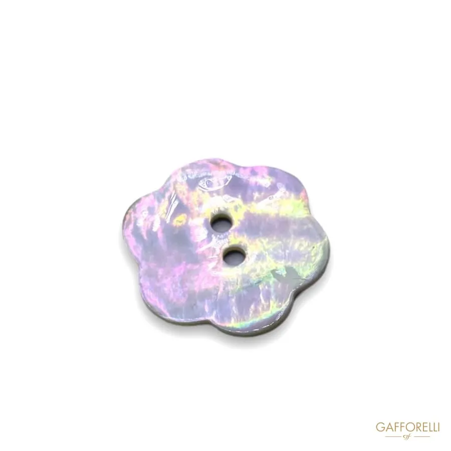 2 Holes Mother of Pearl Akoya Buttons 840 - Gafforelli Srl