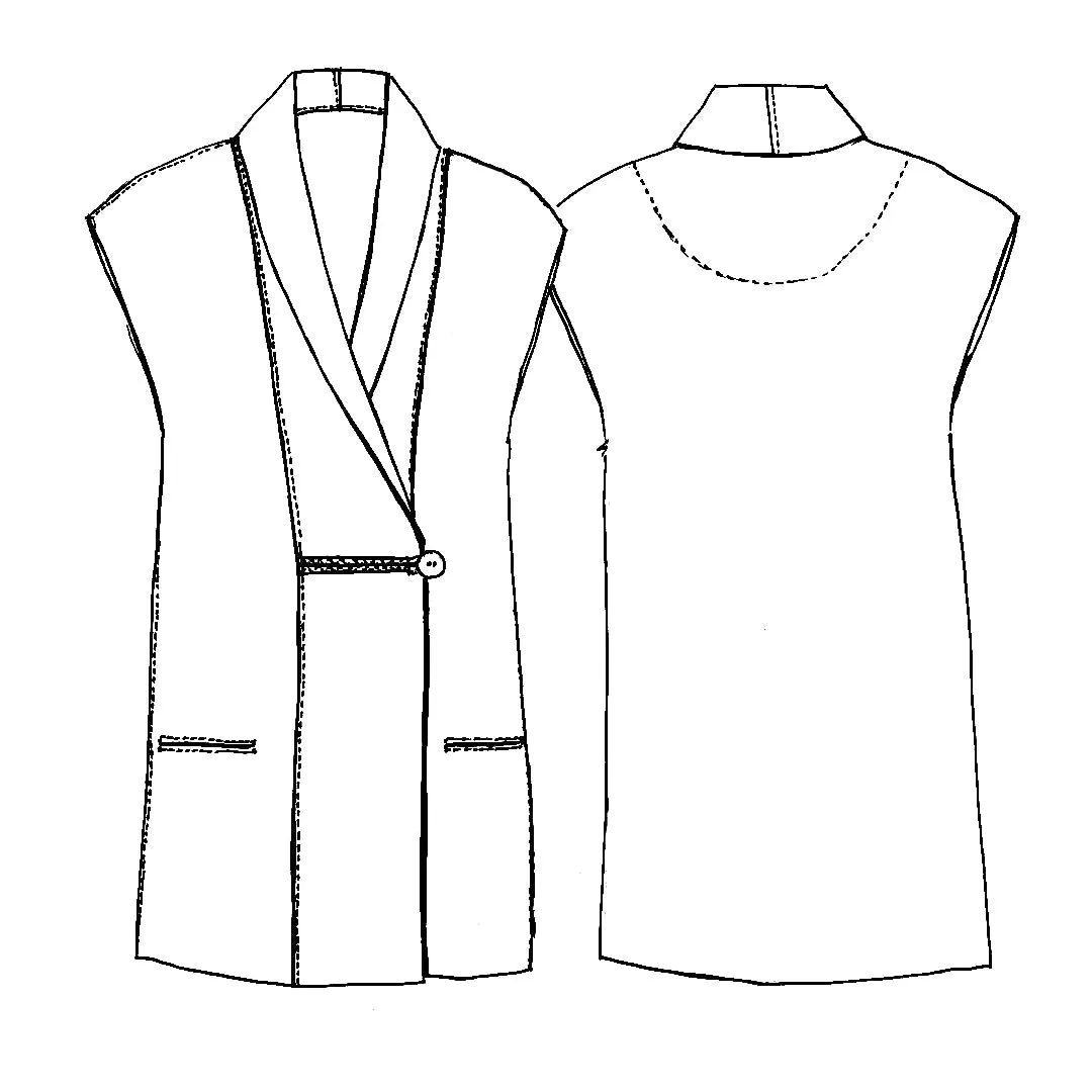 33996 Torino Vest Pattern