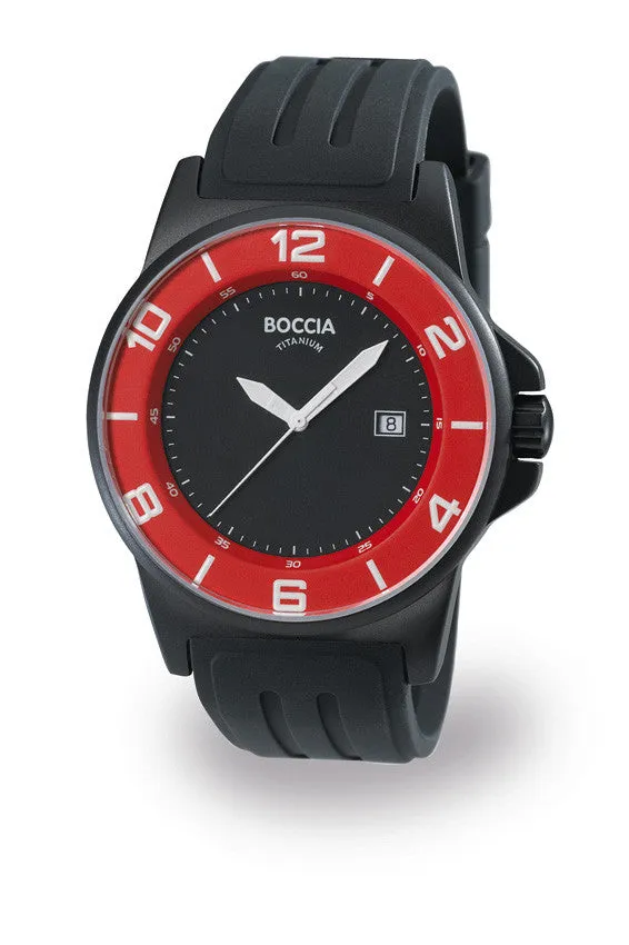 3535-14 Mens Boccia id. Titanium Watch