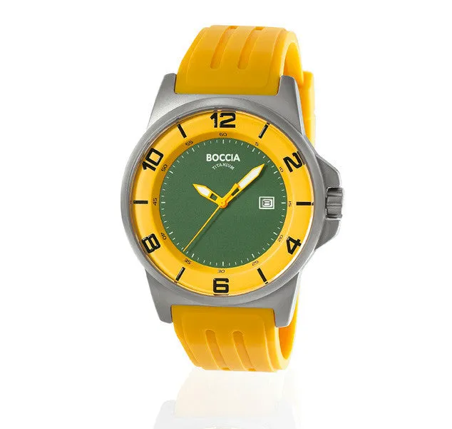 3535-59 Mens Boccia id. Titanium Watch