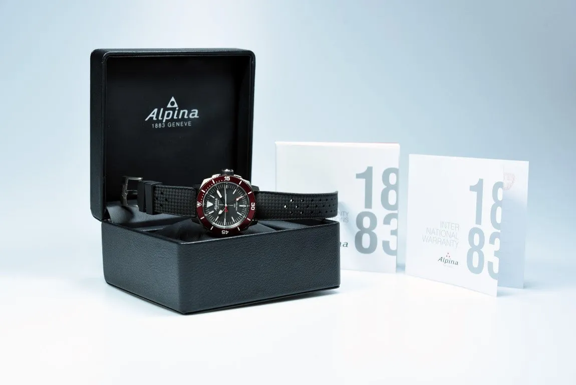 Alpina Seastrong Diver GMT AL-247LGBRG4TV6 (Pre-owned)