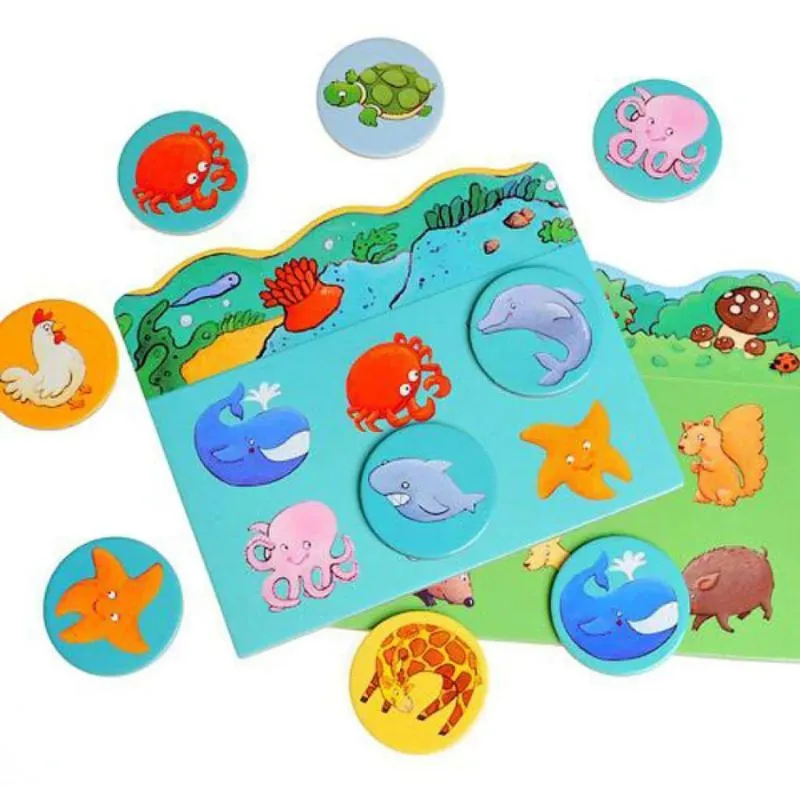 Animals Lotto Memory Game