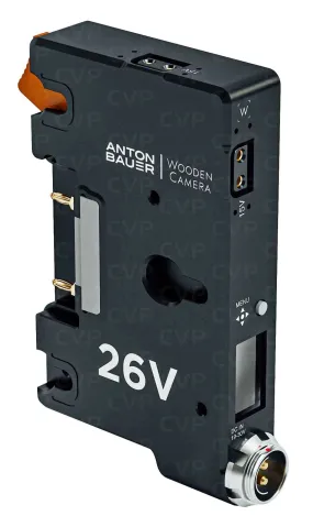 Anton Bauer Plate 26V Gold Mount Plus attach 1x26V battery to ARRI Alexa LF & 65 & SXT cameras