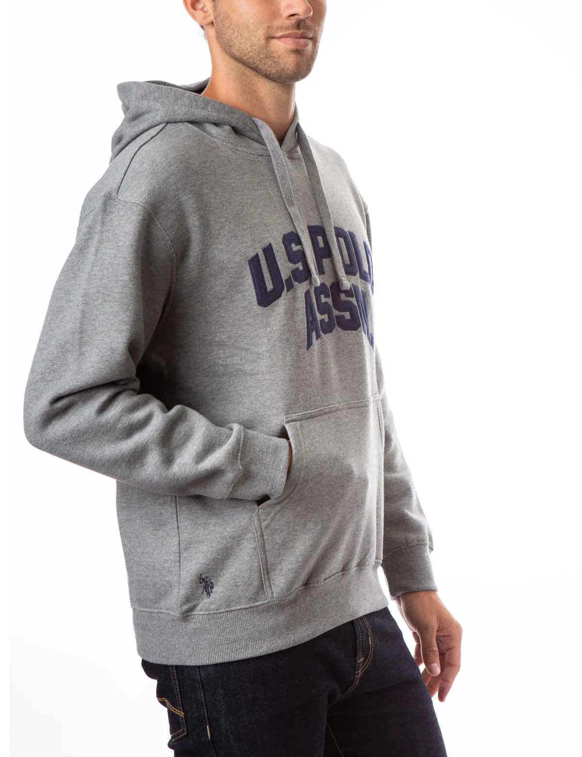 APPLIQUE LOGO COLLEGIATE HOODIE