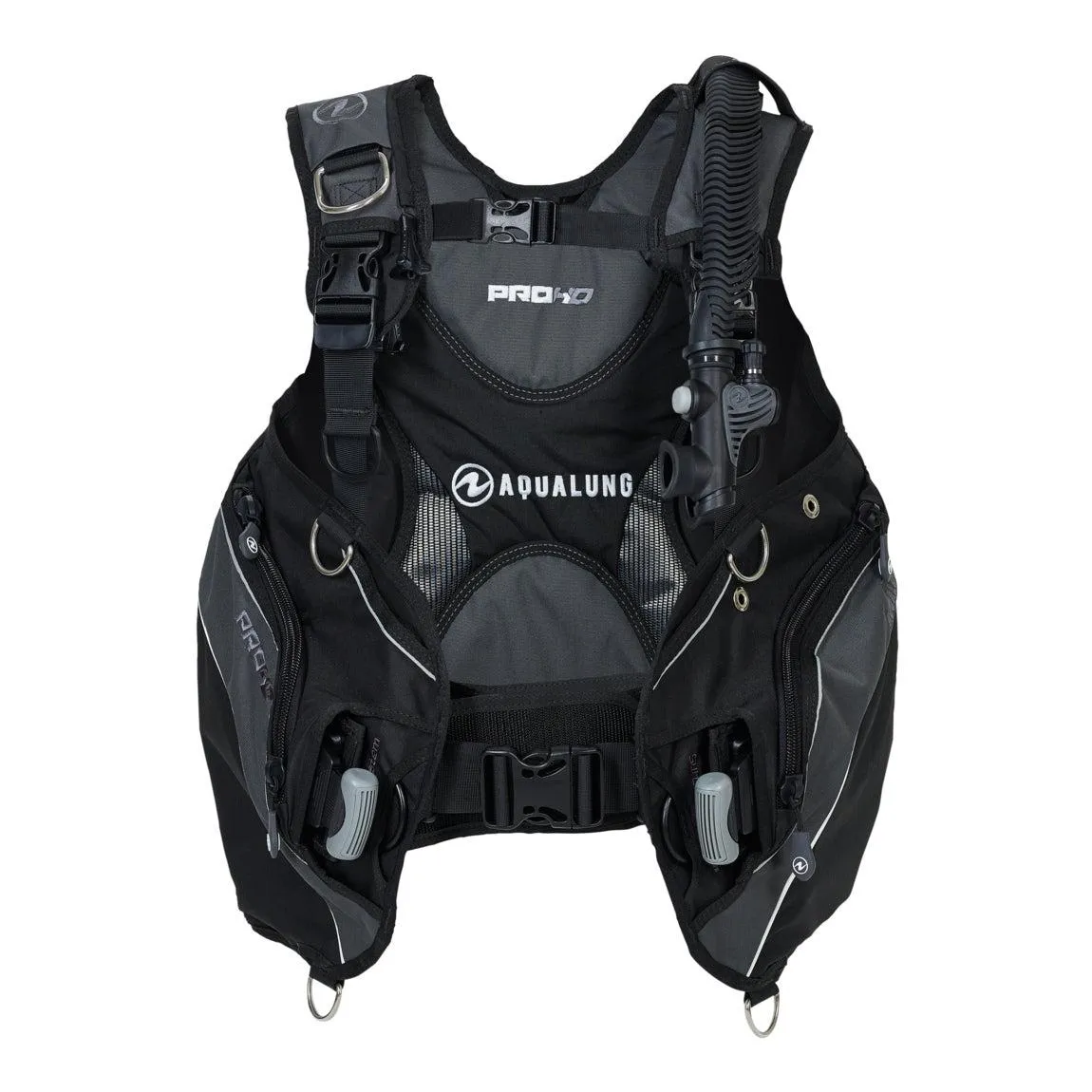 Aqualung Leg3nd Stage 4 Regulator Set and Aqualung Pro HD BCD Dive Package