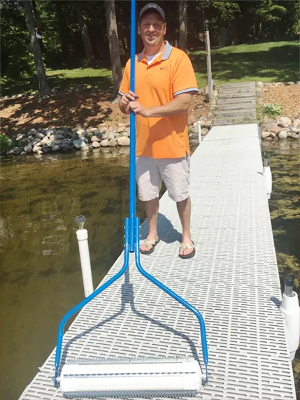 Aquatic Weed Roller Handle Extension