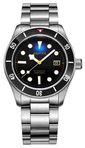 Aquatico Sea Star V2 Black Ceramic Bezel Snowflake