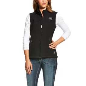 Ariat Black Team Softshell Vest