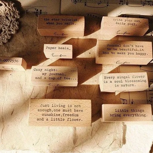 Banfan Rubber Stamp Collection - Typewriter