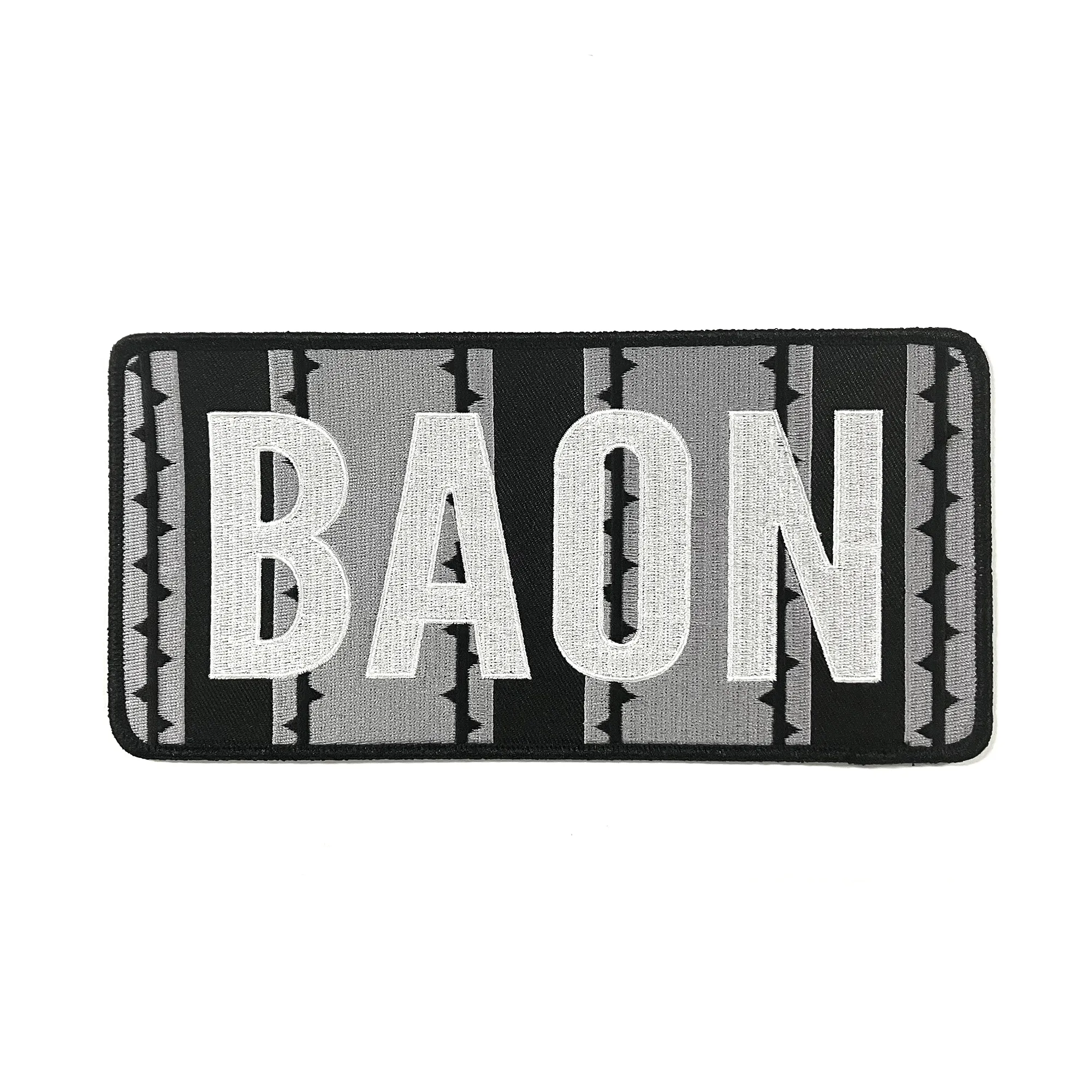 BAON Back Patch - Grey