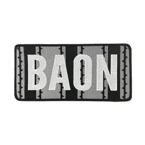 BAON Back Patch - Grey