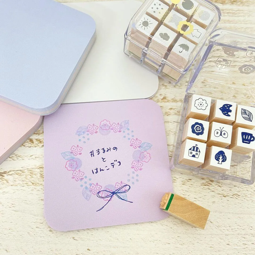 Beverly Aibo Mini Rubber Stamp - Schedule