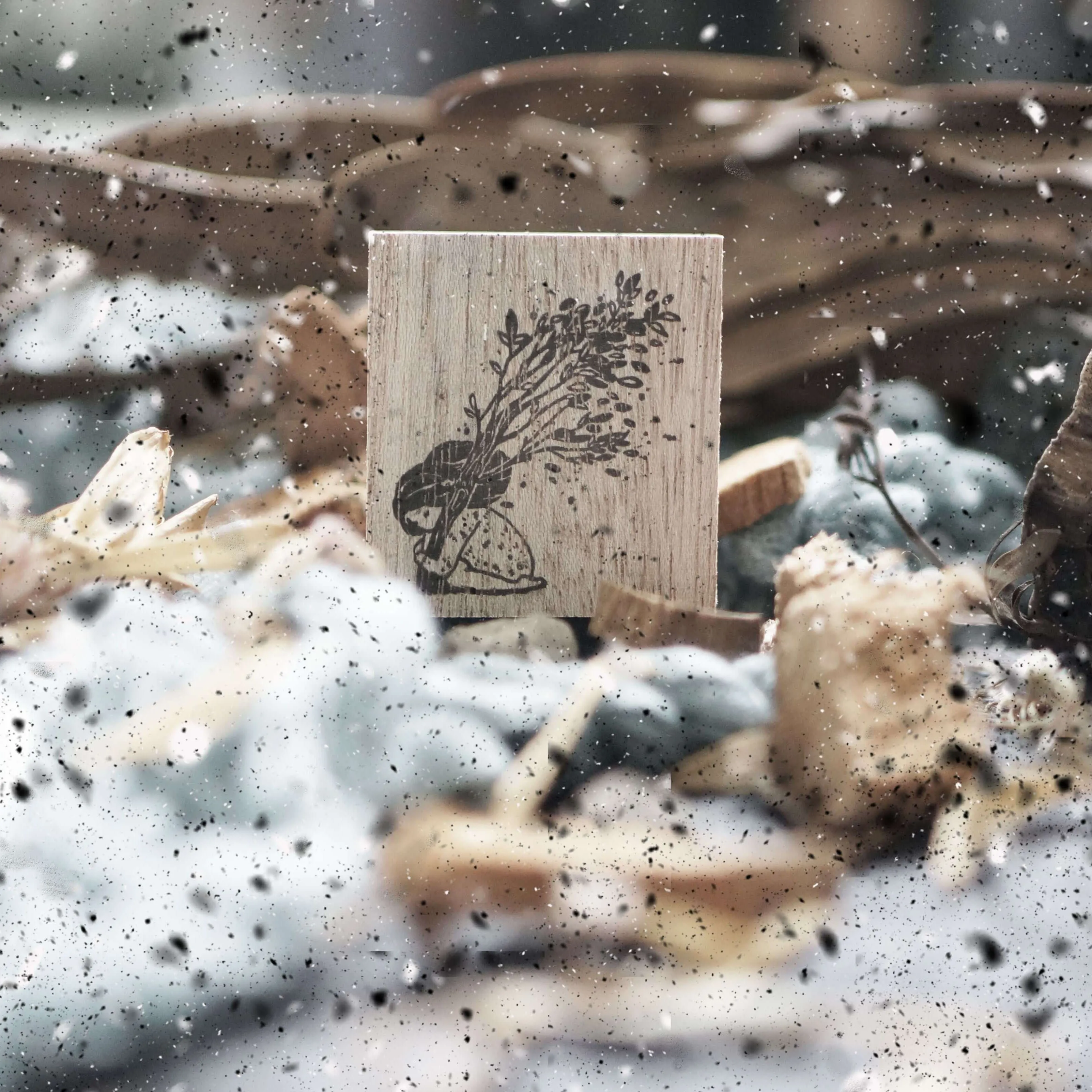 Black Milk Project Rubber Stamp - Melancholy Series