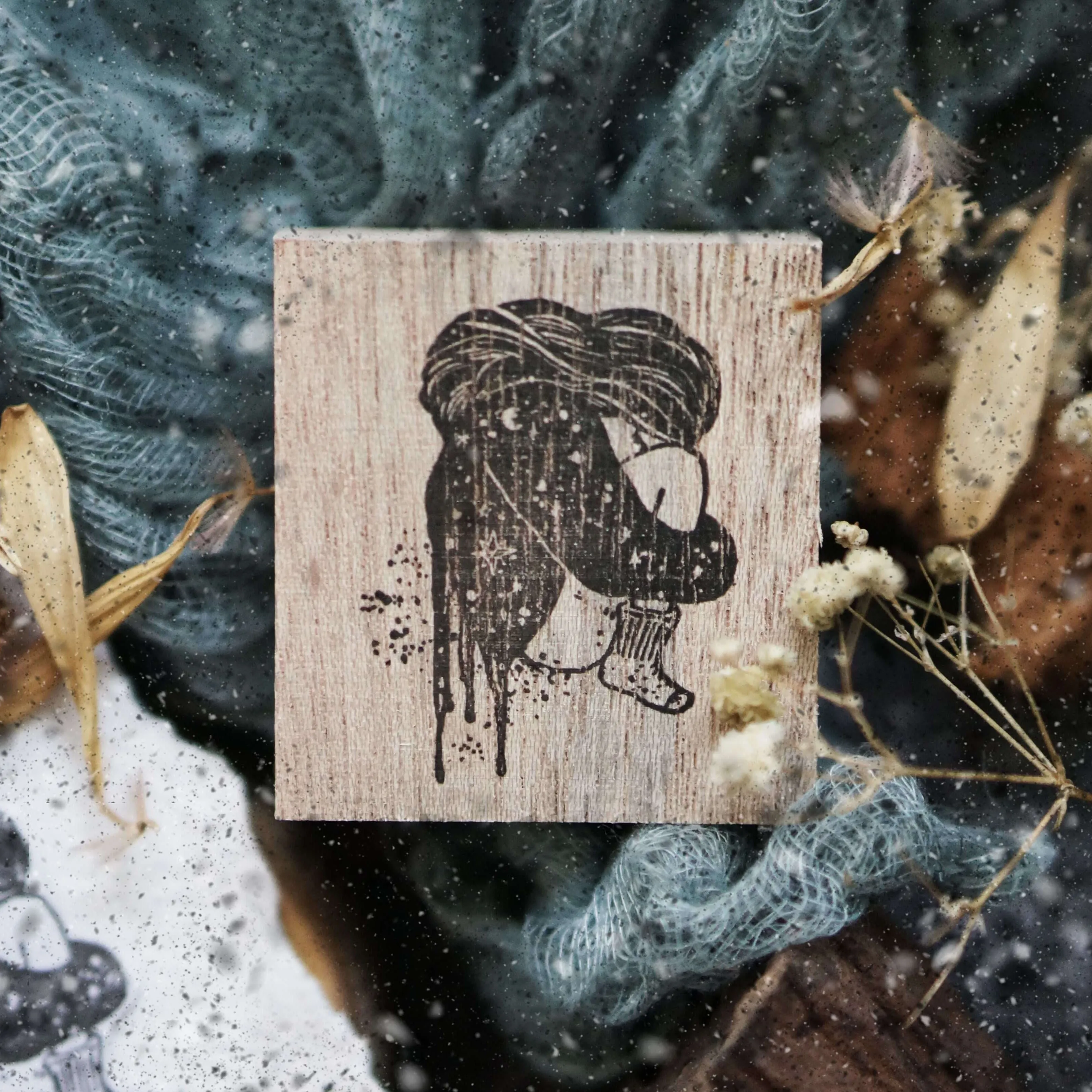 Black Milk Project Rubber Stamp - Melancholy Series