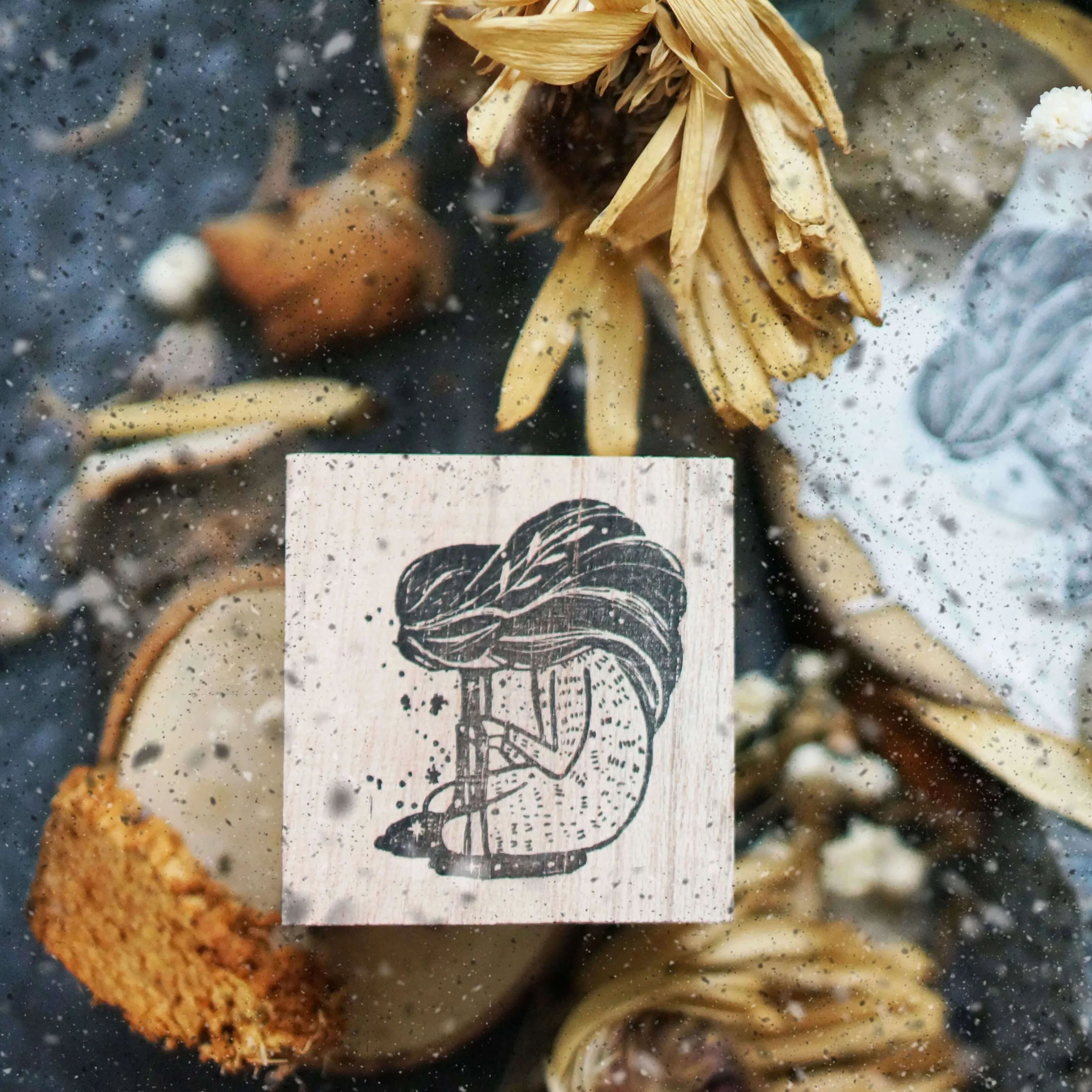 Black Milk Project Rubber Stamp - Melancholy Series