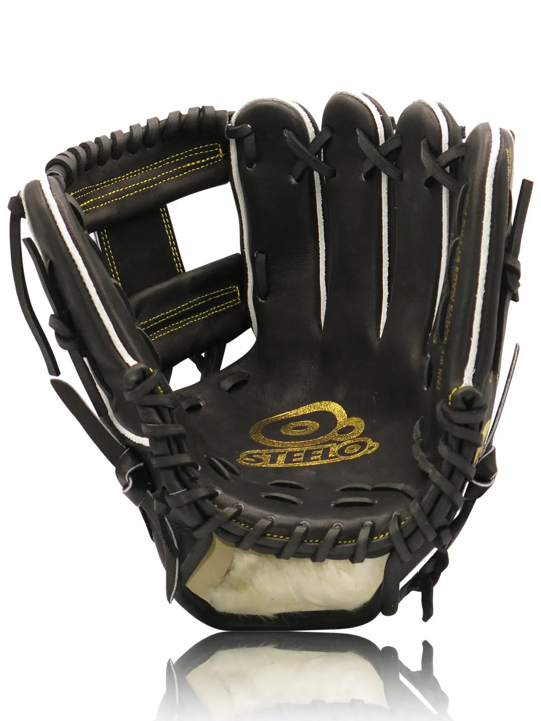 Black PRO-LUX® Japan Wagyu Series Infielder's Glove - 11.50 Inch RHT