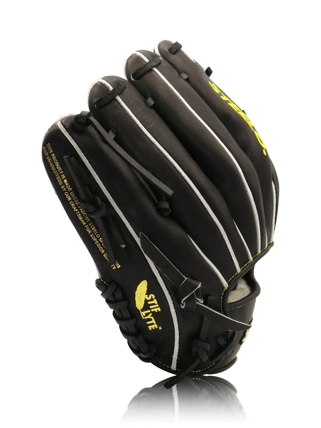 Black PRO-LUX® Japan Wagyu Series Infielder's Glove - 11.50 Inch RHT