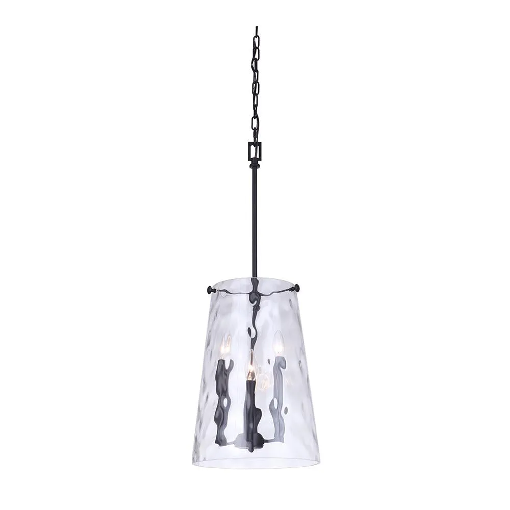 Boundary 4 Light Pendant - Black