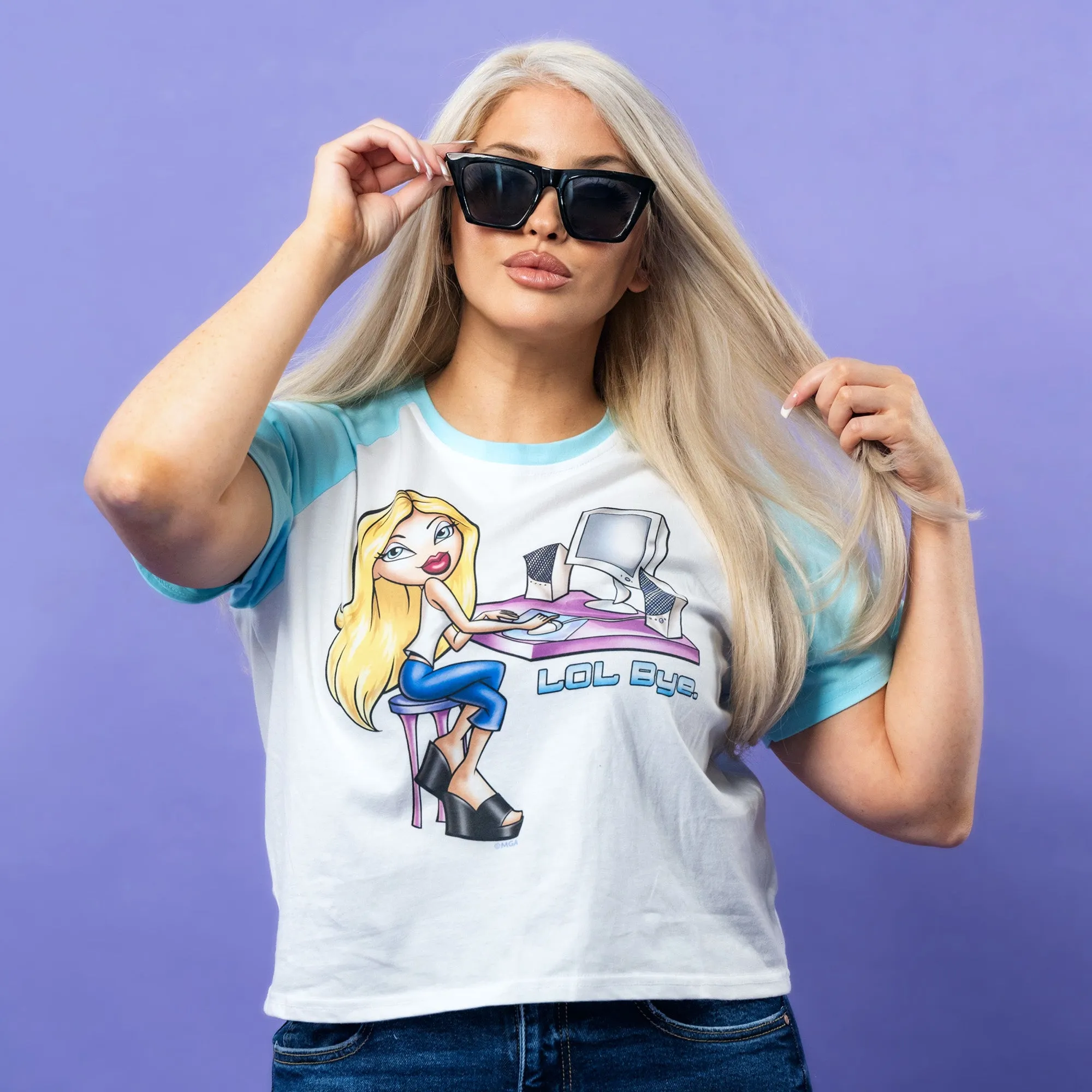 Bratz LOL Bye Crop T-Shirt