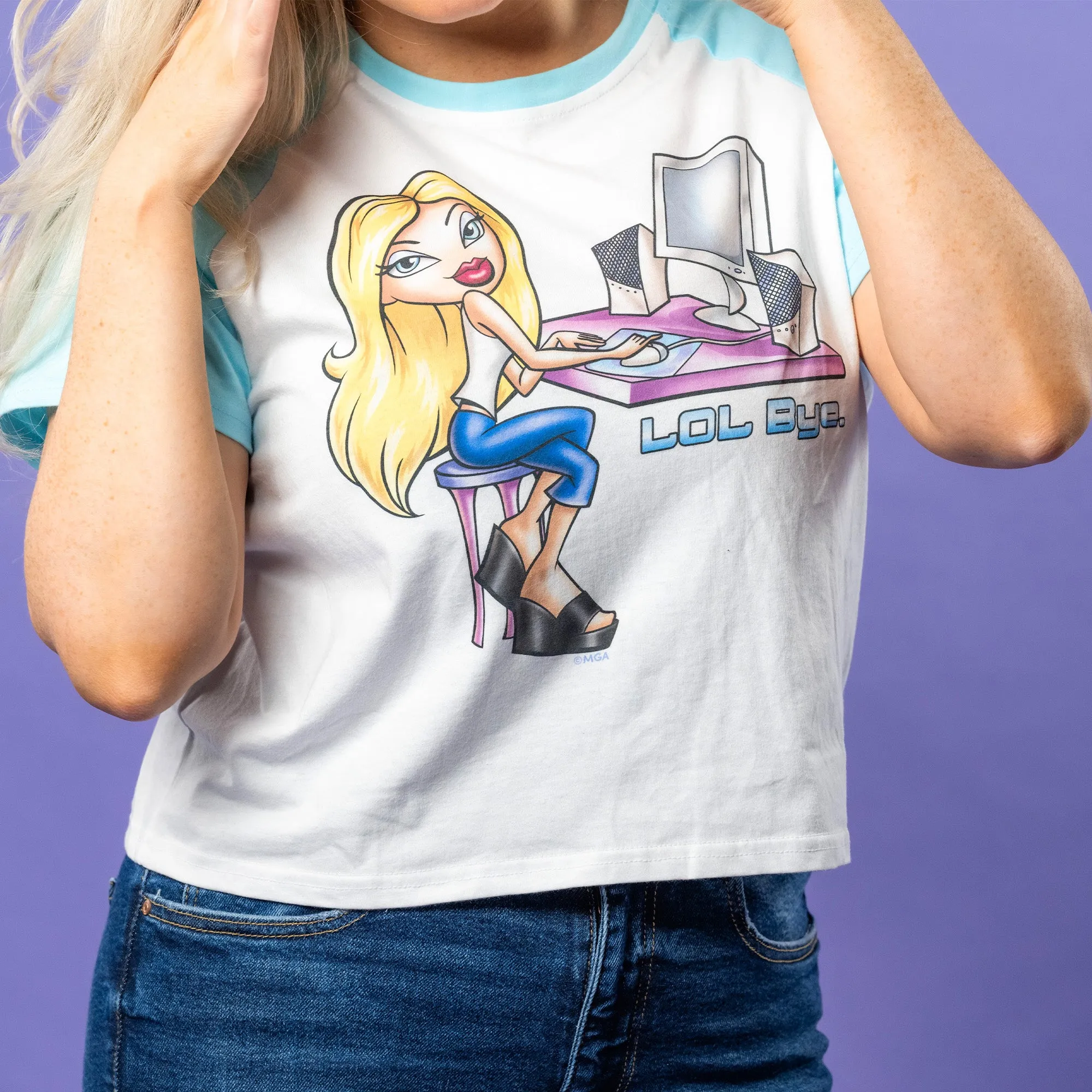 Bratz LOL Bye Crop T-Shirt