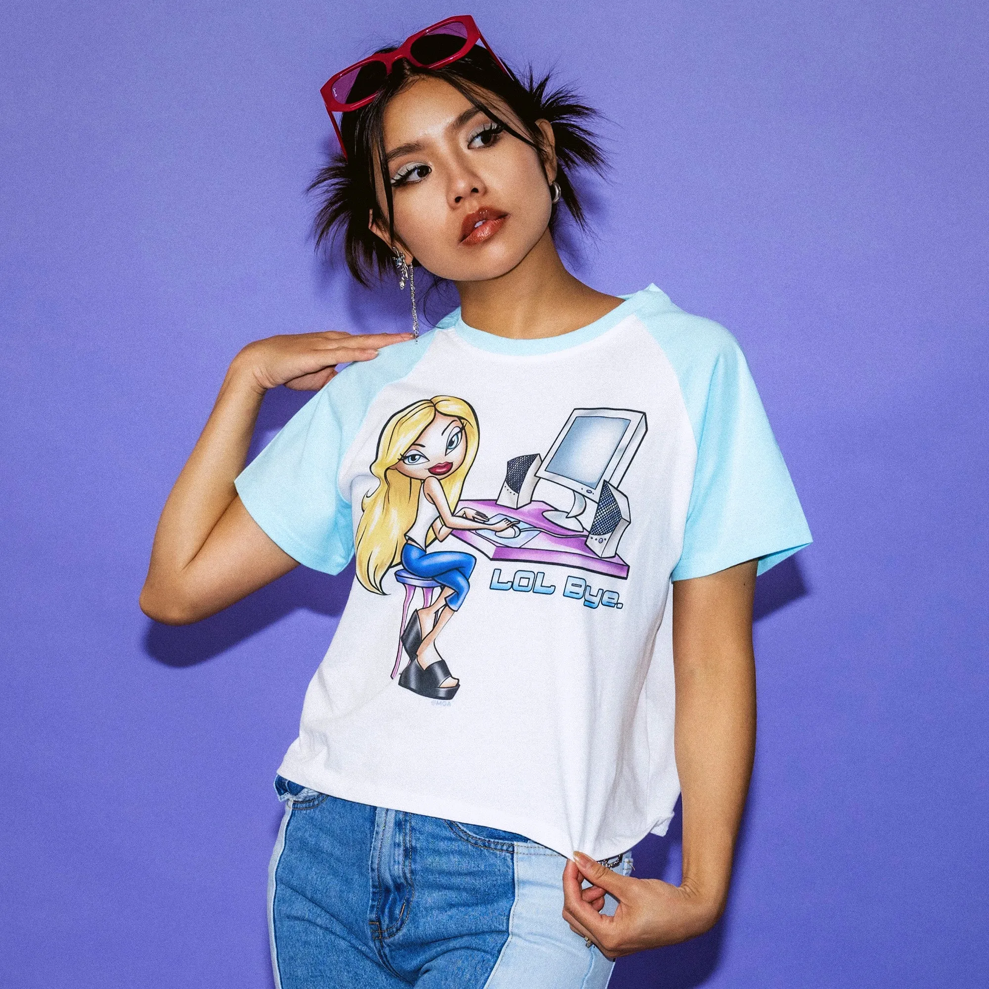 Bratz LOL Bye Crop T-Shirt