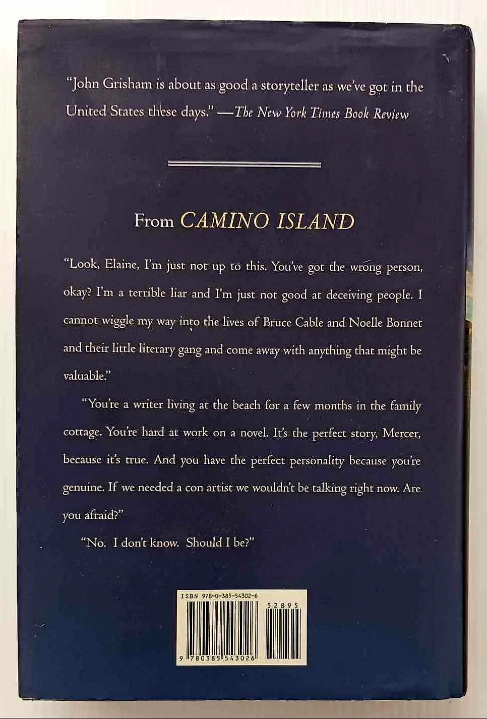 CAMINO ISLAND - John Grisham