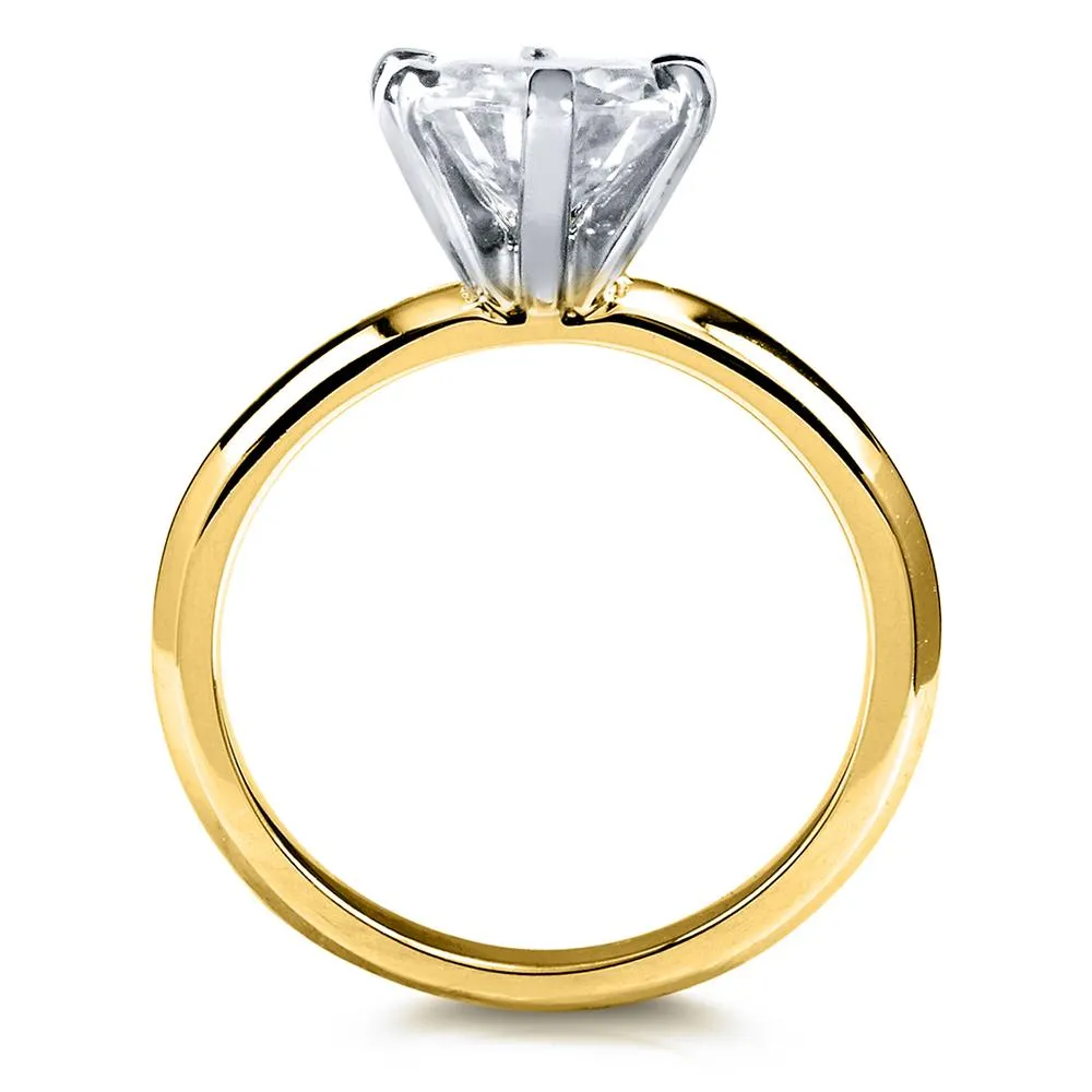 Classic Solitaire 2ct Round Brilliant 6-Prong Ring