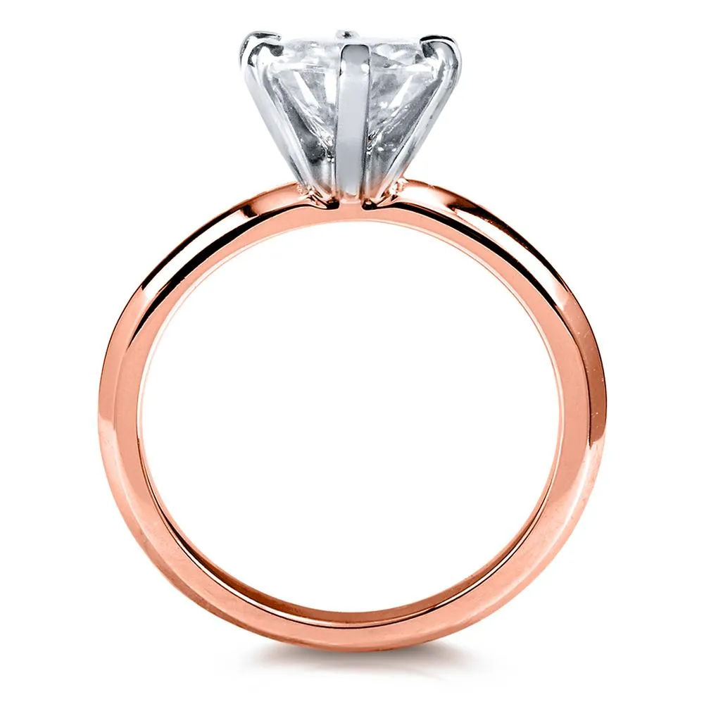 Classic Solitaire 2ct Round Brilliant 6-Prong Ring