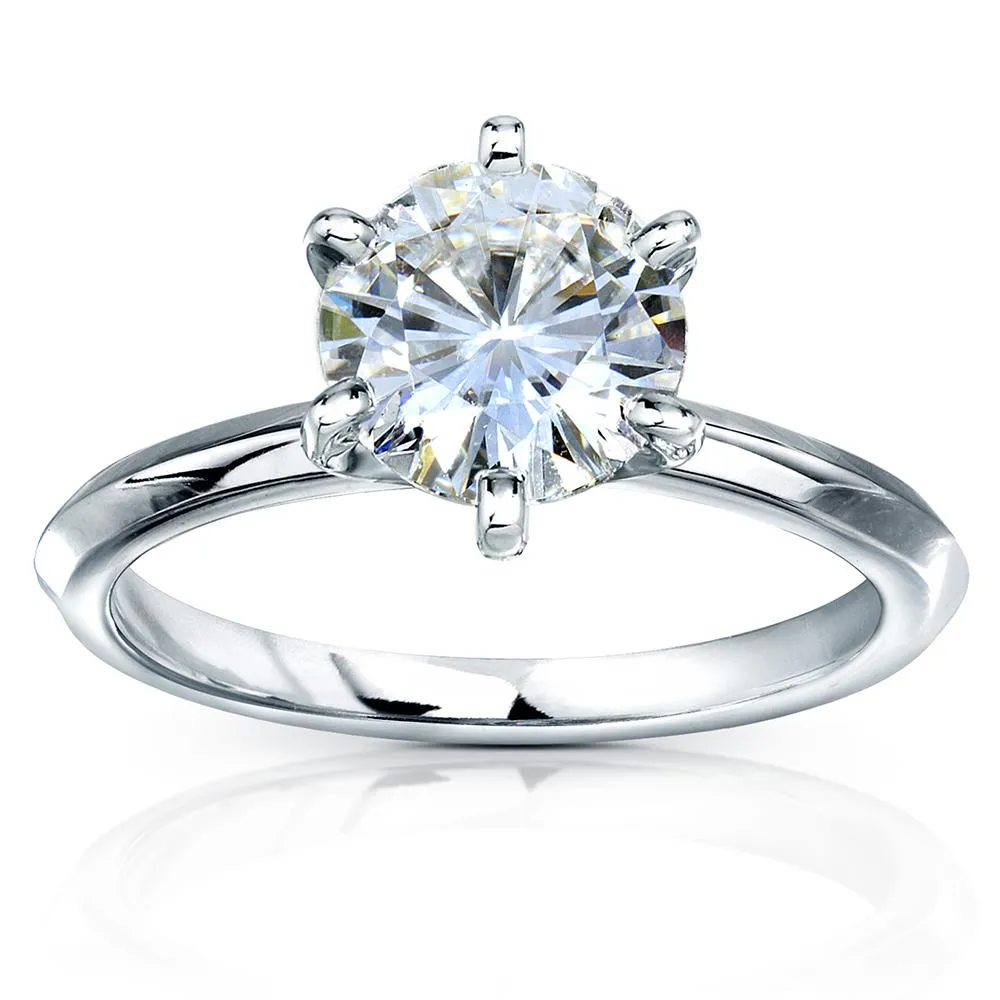 Classic Solitaire 2ct Round Brilliant 6-Prong Ring