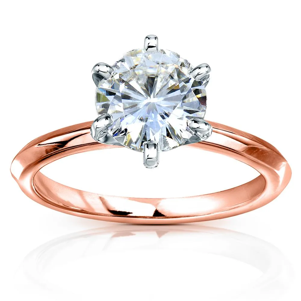 Classic Solitaire 2ct Round Brilliant 6-Prong Ring