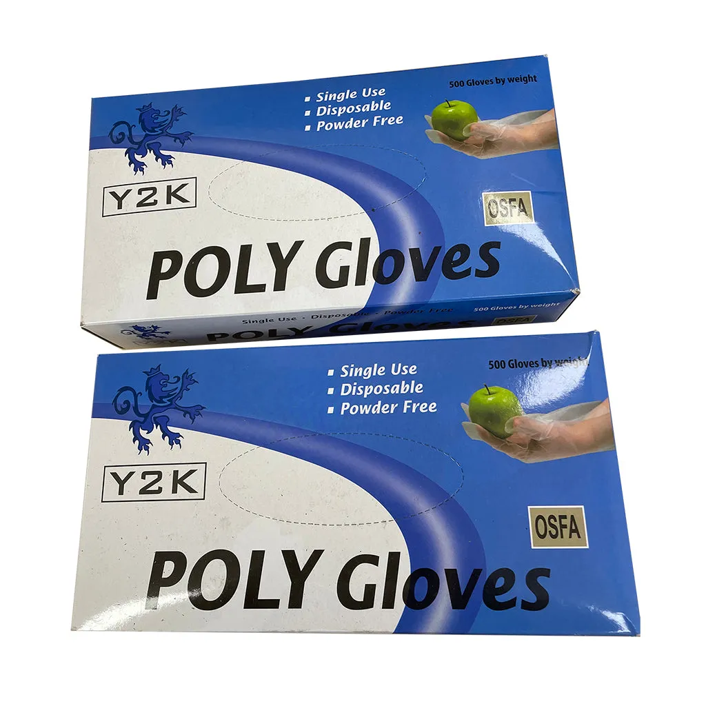 Clear Poly PF Glove