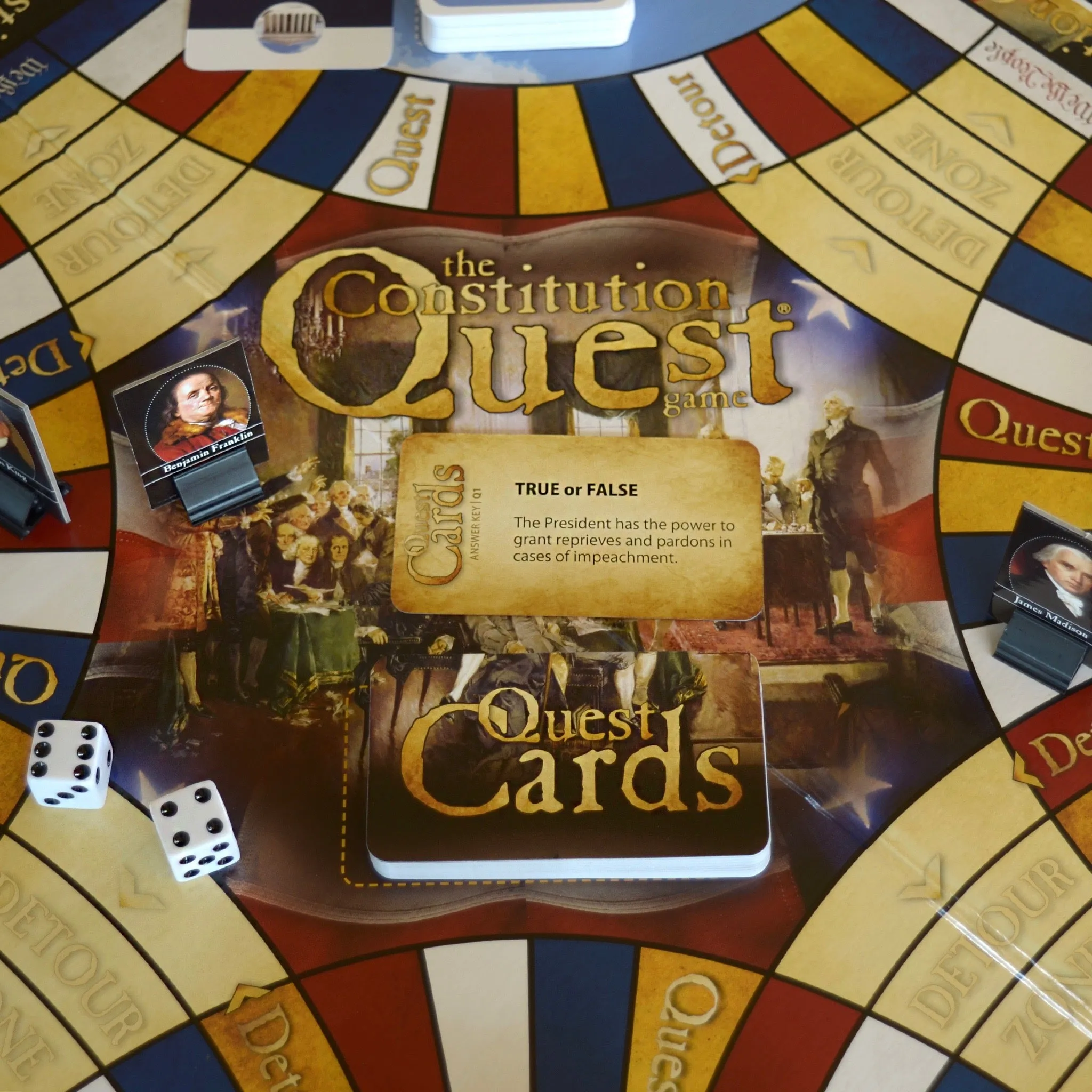 Constitution Quest Board Game