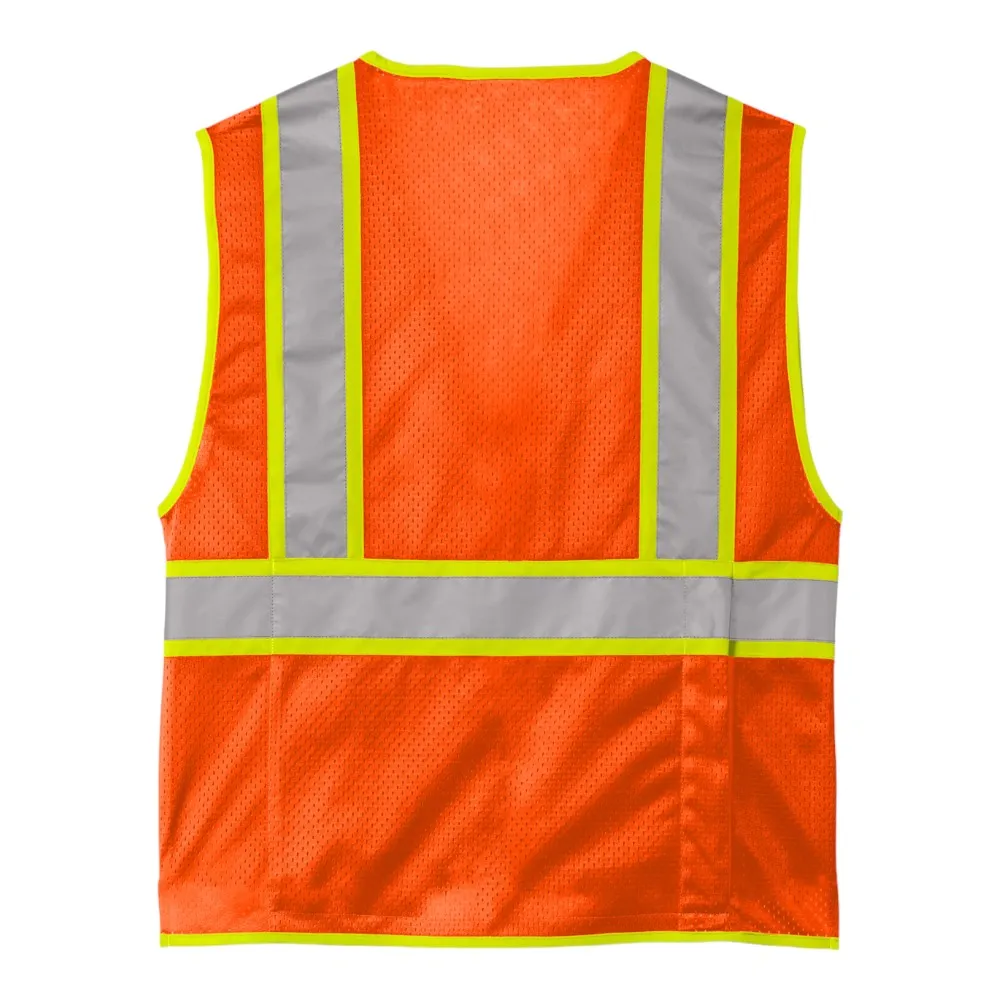 CornerStone ANSI 107 Class 2 Surveyor Zippered Two-Tone Vest CSV105