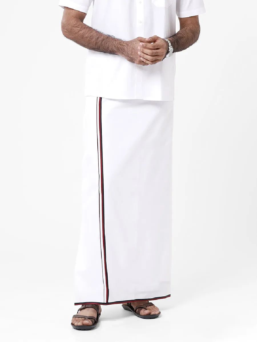 Cotton Political Dhoti - DMK (Real Man)