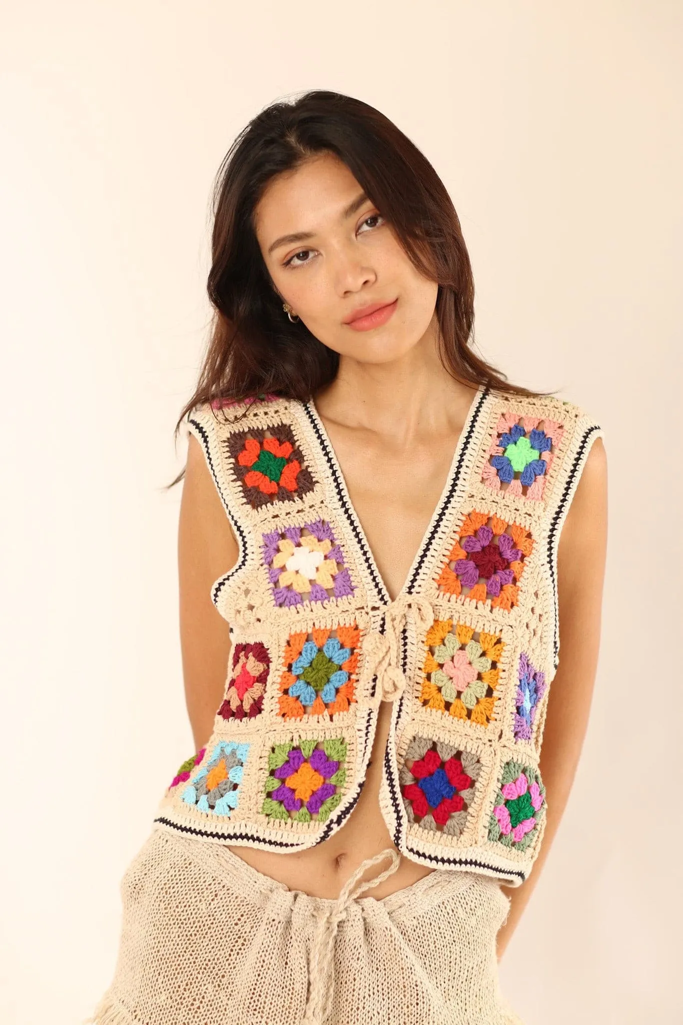 CROCHET VEST JULIE