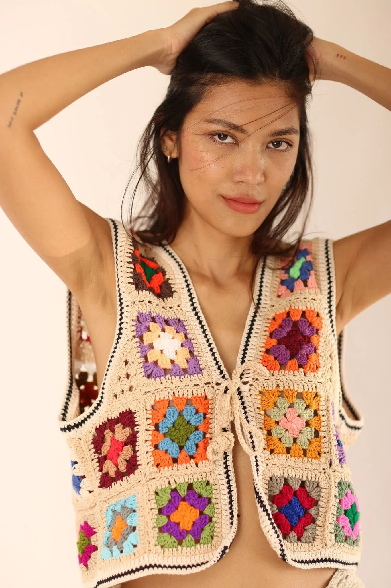 CROCHET VEST JULIE