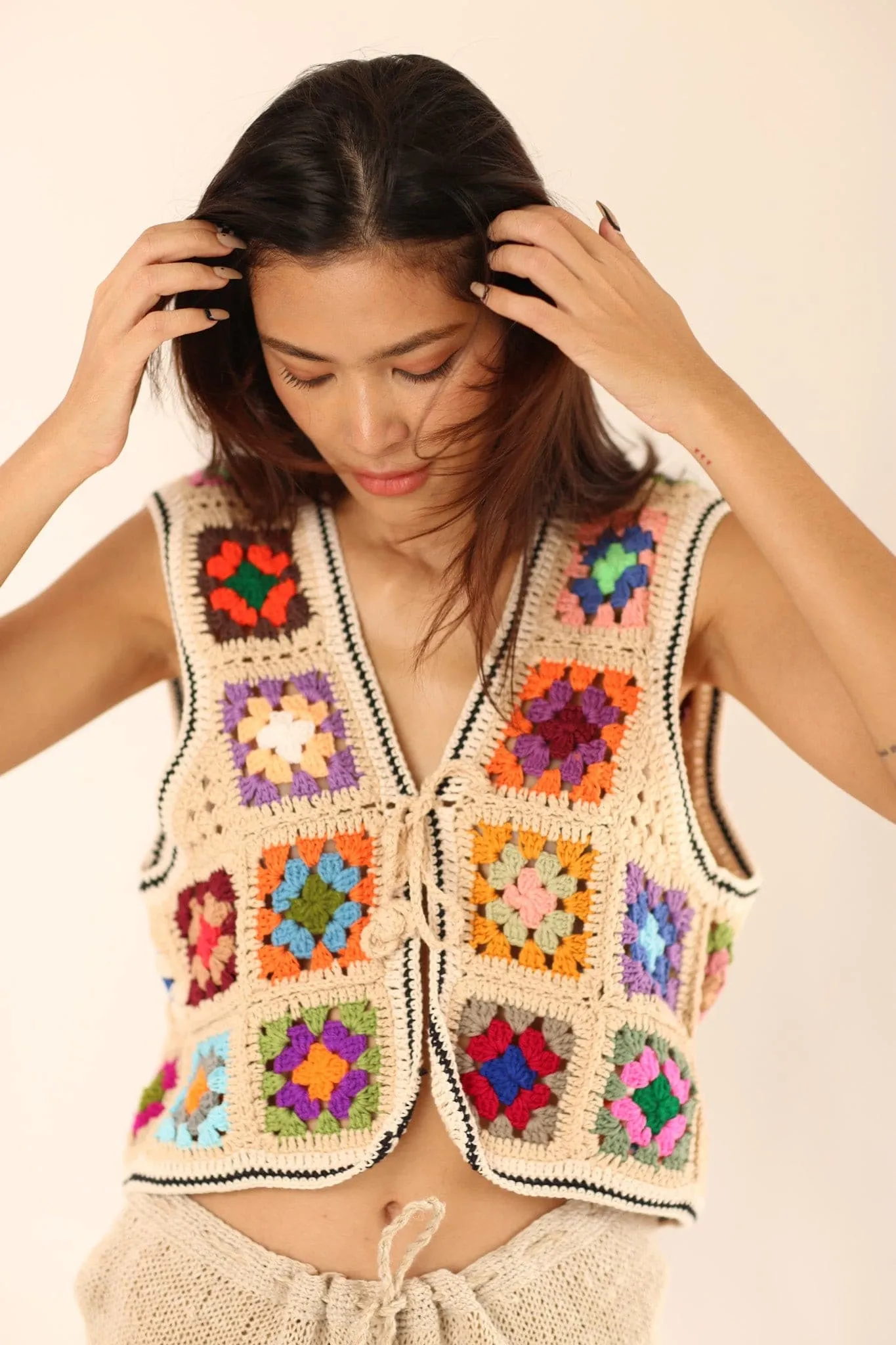 CROCHET VEST JULIE