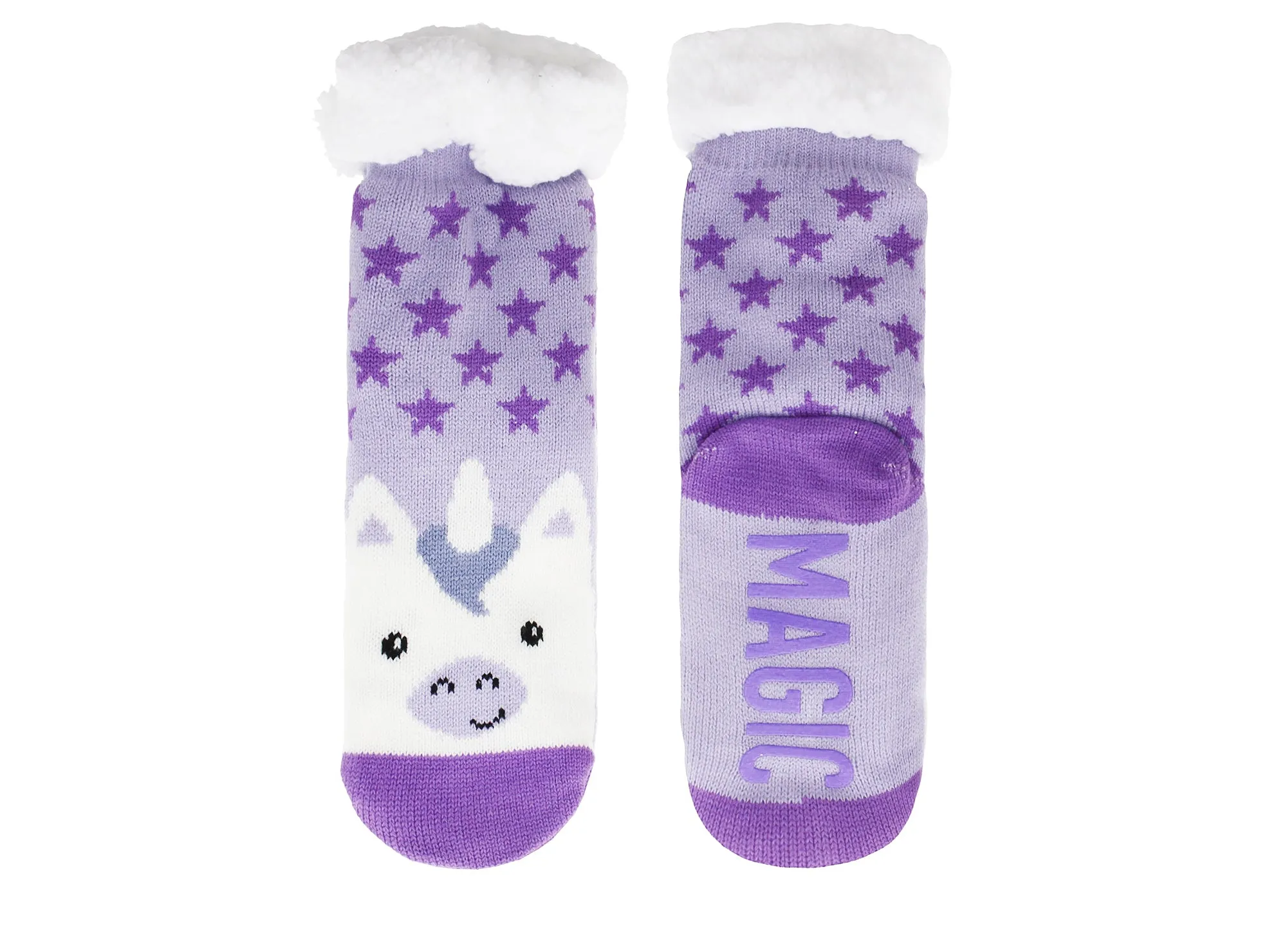 DENSLEY & CO PAIR OF SOCKS FOR KIDS UNICORN SIZE 4-6