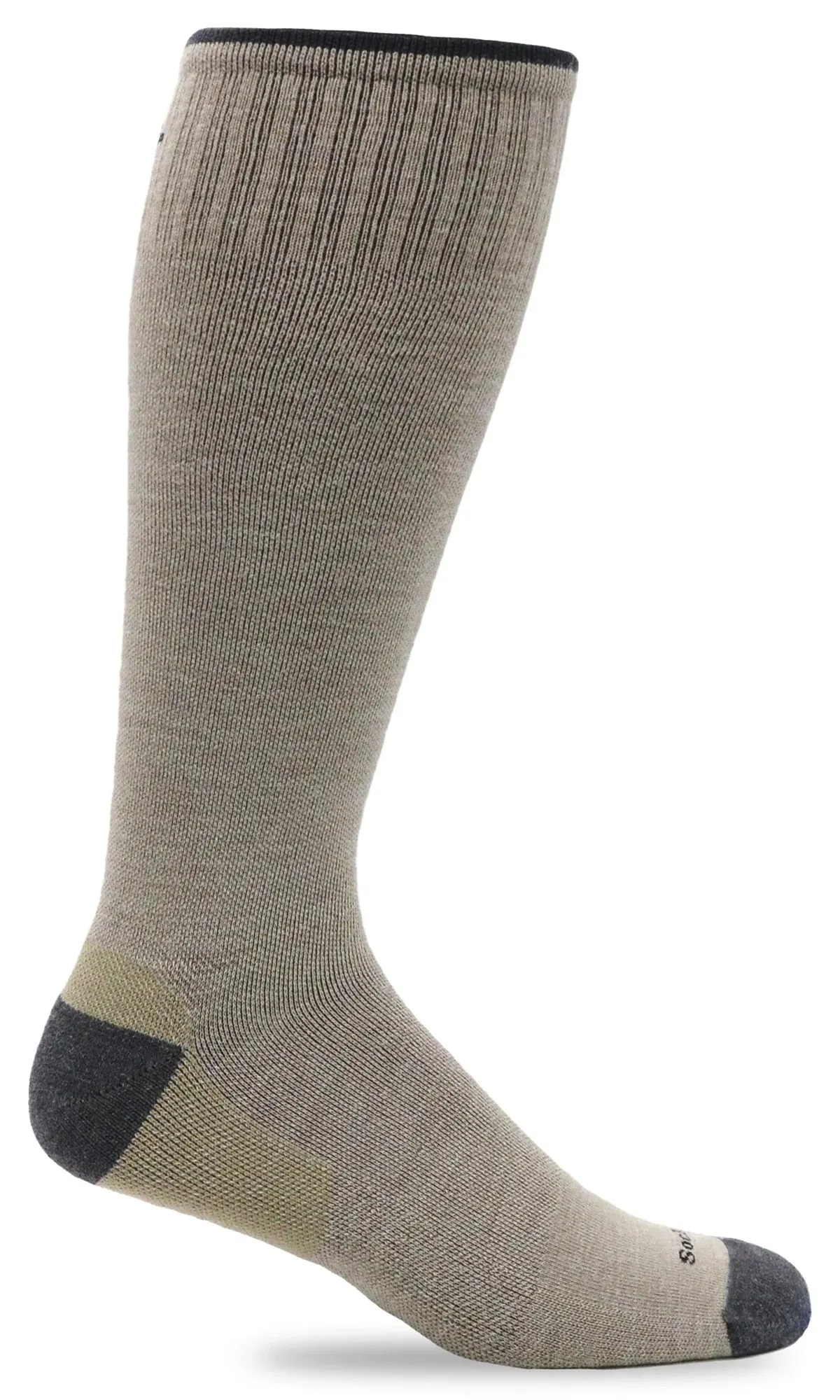 Elevation Firm Graduated Compression Socks in Putty