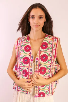 EMBROIDERED VEST OGLU