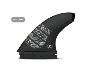 FUTURES FINS VECTOR 3/2 LARGE ALPHA THRUSTER - CARBON/SILVER