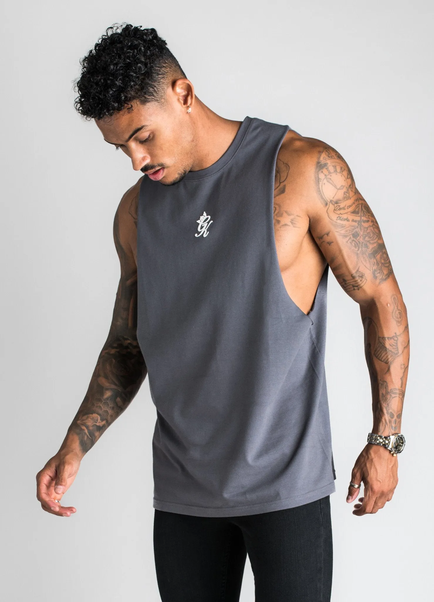 GK Stern Jersey Vest - Dark Grey