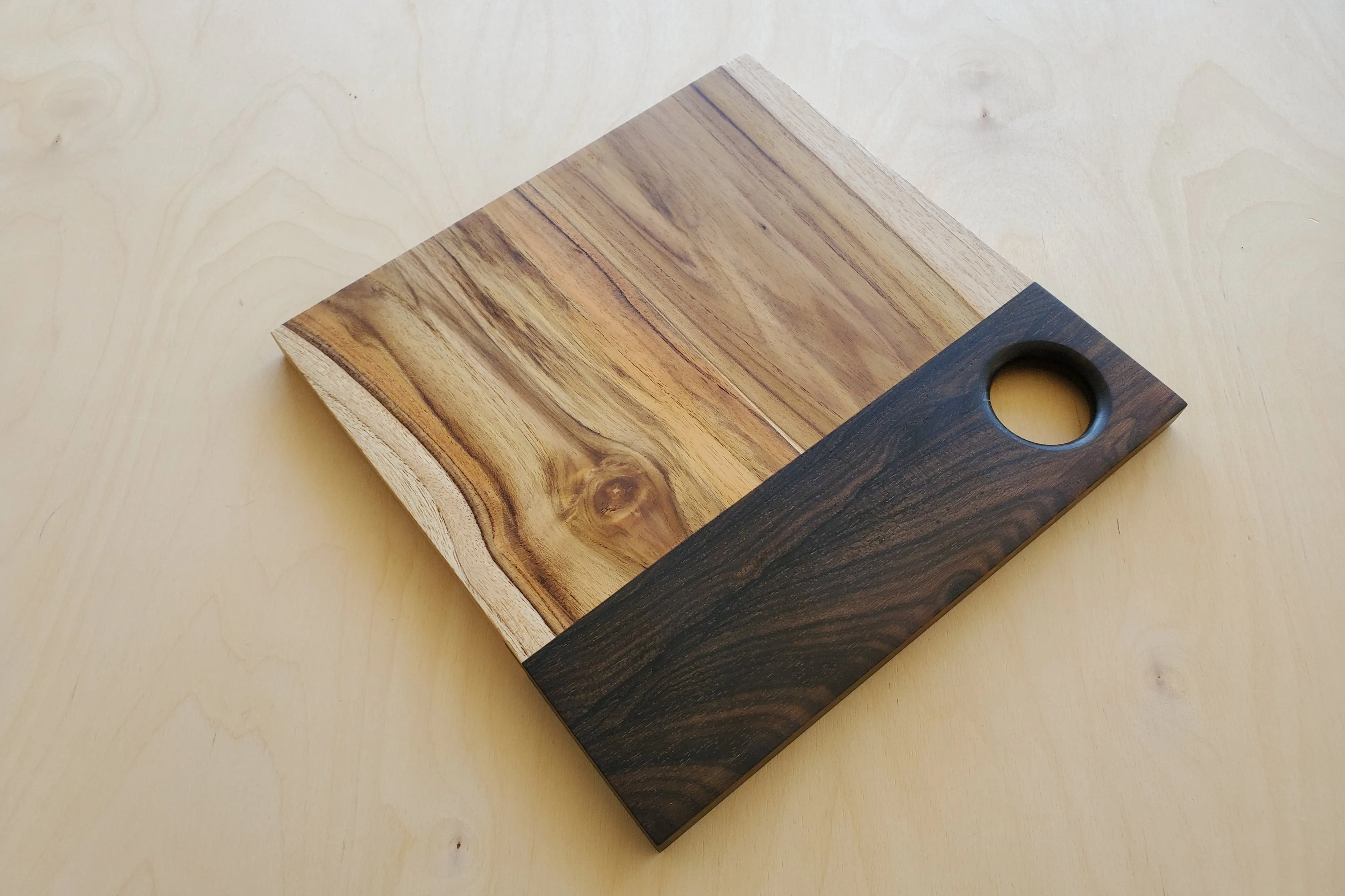 Guatemalan Wood Serving Board Square