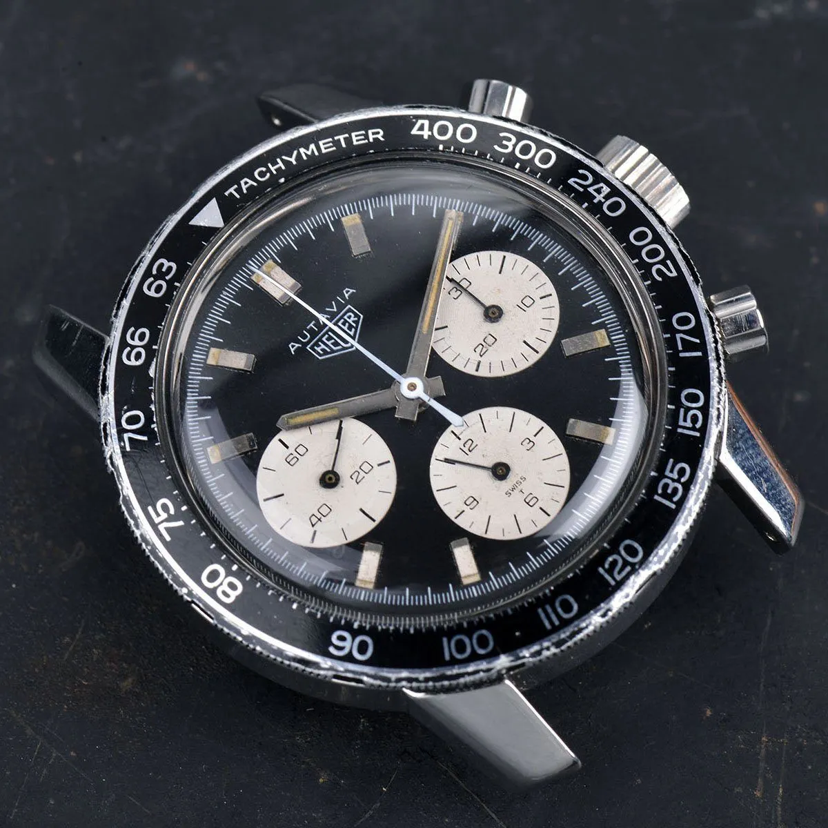 HEUER 2446 AUTAVIA CHRONOGRAPH PACKAGE