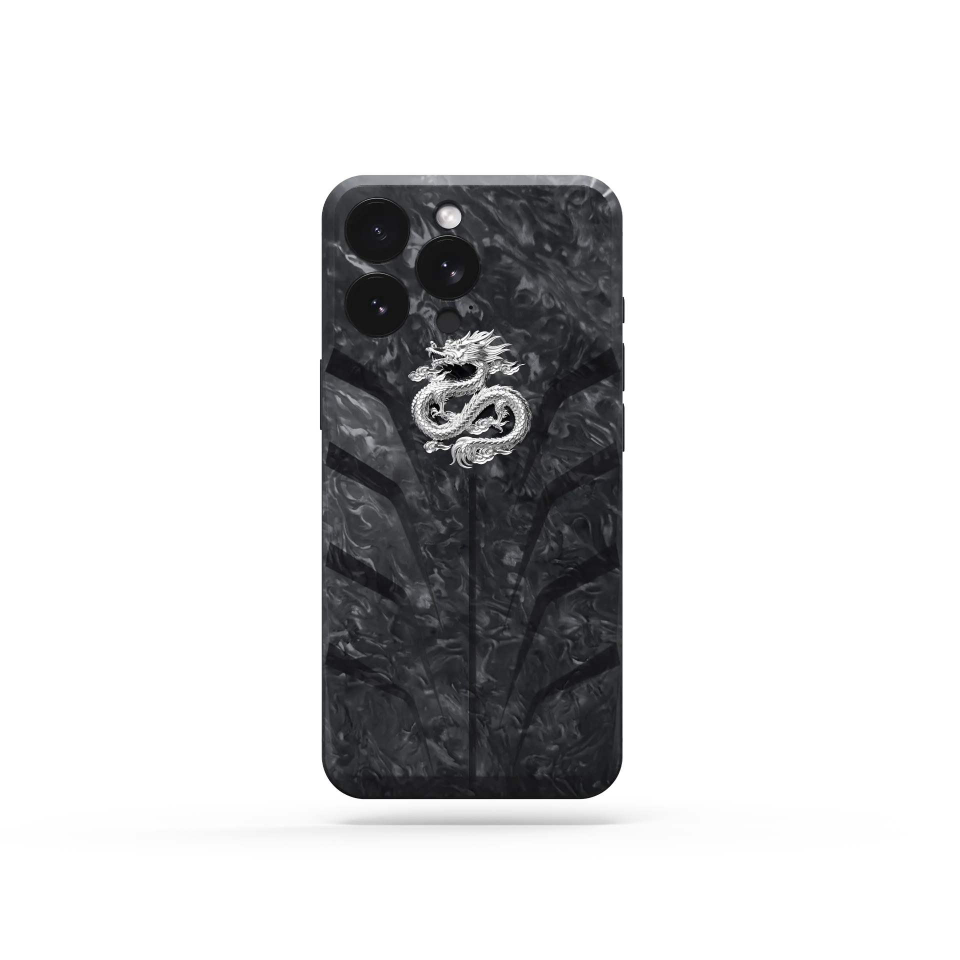 iPhone Case / RSC16 Silver Dragon - Magnetic