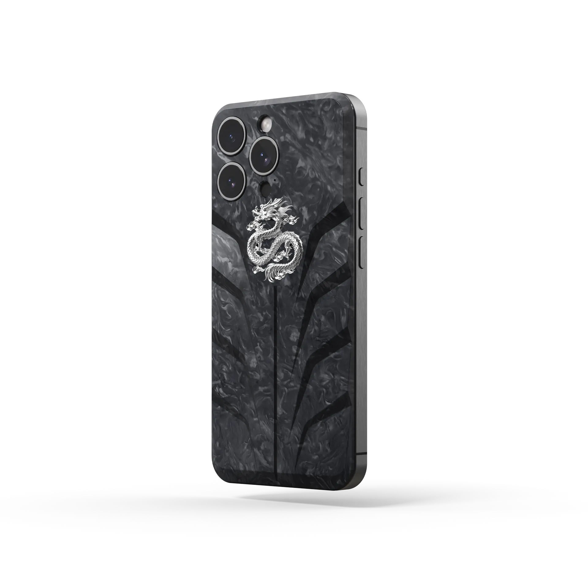 iPhone Case / RSC16 Silver Dragon - Magnetic