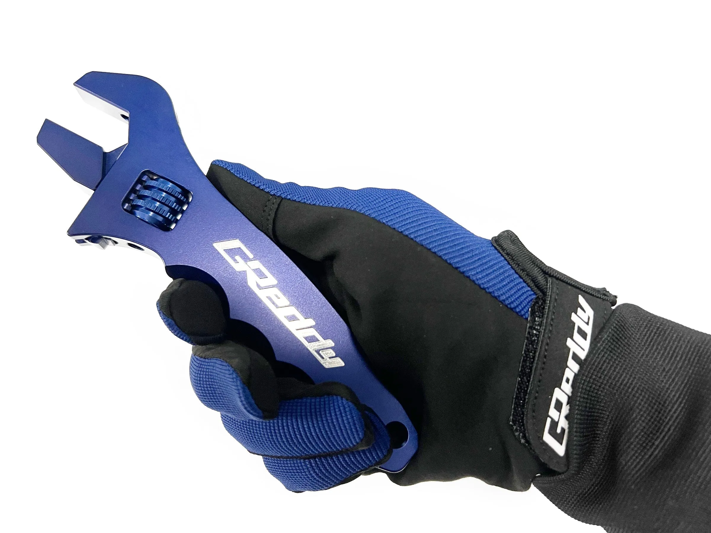 JDM GReddy "Passion for Performance" Mechanic's Gloves - Blue/Black