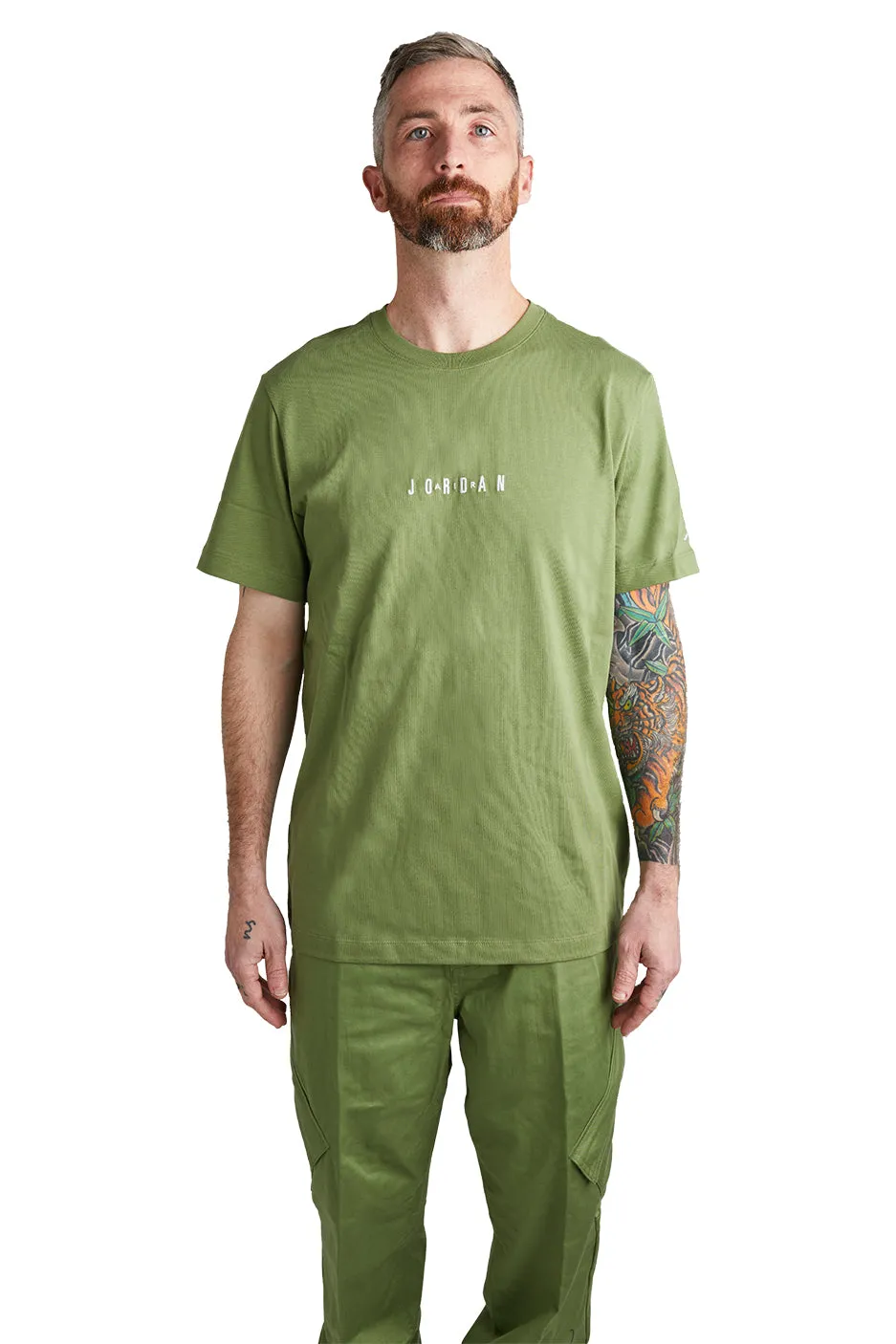 Jordan Air Tee 'Olive/White'