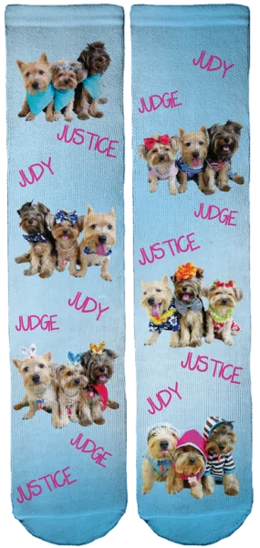 Judge Judy Lim Crew Socks